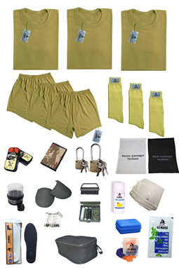 Askerlik Seti 3'lü Temel Acemi/Bedelli Askerlik Seti