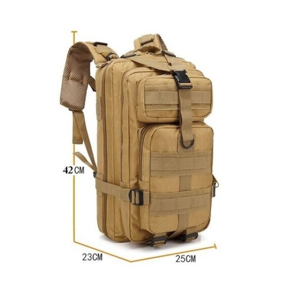 Haki 30L Taktik Sırt Çantası – Askeri, Kamp, Av & Yürüyüş