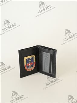 Şık Deri Cüzdan - Jandarma-2 Metal Rozetli, Kaliteli ve Dayanıklı