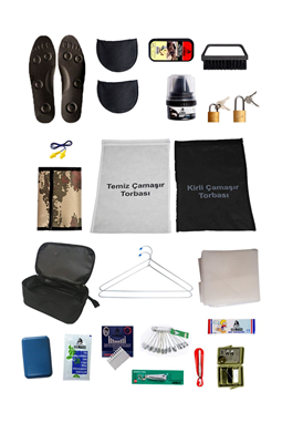 Acemi & Bedelli Askerler İçin 21 Parçalık Malzeme Seti