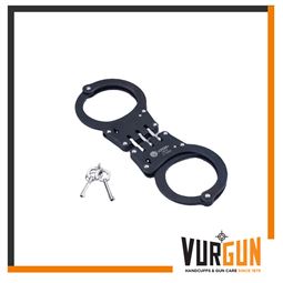 Polis Asker Siyah Kelepçe - Dayanıklı ve Güvenilir Menteşe Sistemi