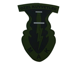 M.A.K Özel Kuvvetler Haki Silikon Peç Patch - Kaliteli ve Dayanıklı