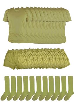 Askeri İç Giyim Seti Don-Fanila-Çorap Seti 12'li Set