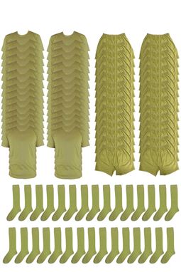 Askeri İç Giyim Seti Don-Fanila-Çorap Seti 30'lu Set