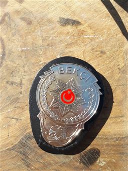 Bekçi-1 Metal Kemer Rozeti - Güvenilir ve Şık Tasarım