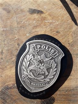 Polis Özel Harekat-1 Metal Kemer Rozeti - Şıklık ve Yetkinlik