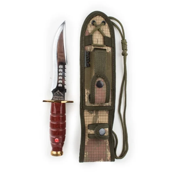 TSK Piyade Komando Bıçağı - Kırmızı Renk Kasatura