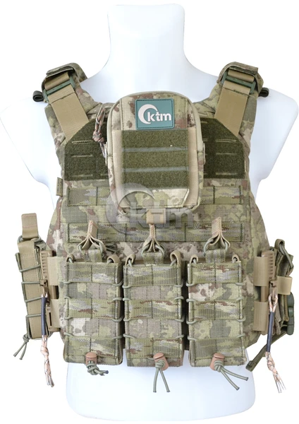 KTM Kuyak-Ata® KK Kamuflaj Model-1 Taktik Hücum Yeleği