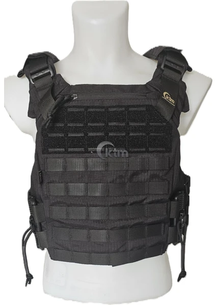 KTM Kuyak-Ata® Gövde Tipi Hücum Yeleği (Siyah)