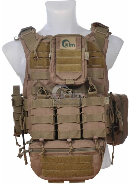 KTM Kuyak-Ata® Gövde Tipi Hücum Yeleği (Coyote)