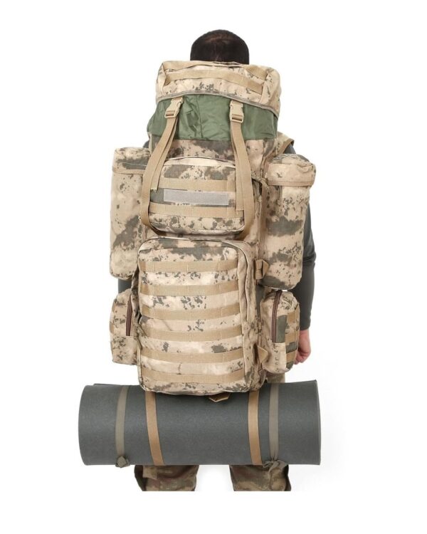 95+10 Litre Jandarma Kamuflaj Renk Sırt Çantası