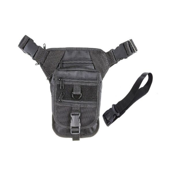Siyah Askeri Stil Silah Taşıma Çantası