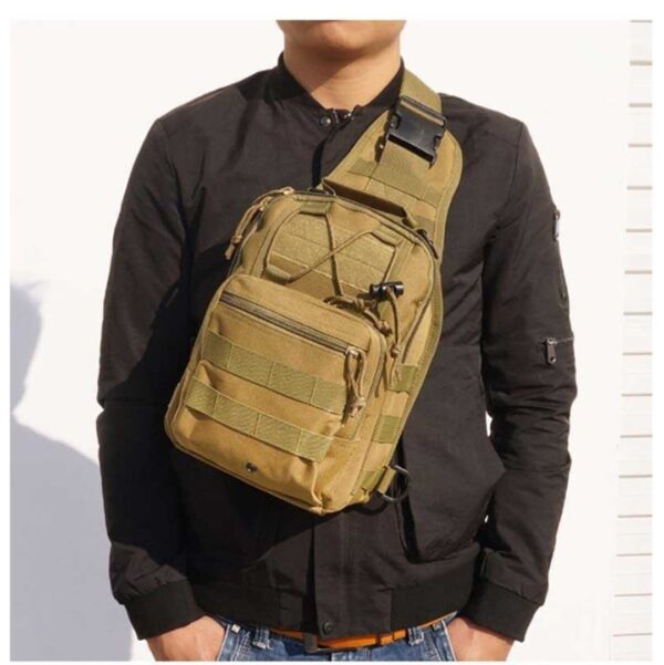 Askeri Taktik Çanta – Omuzdan Askılı, Fonksiyonel Tasarım