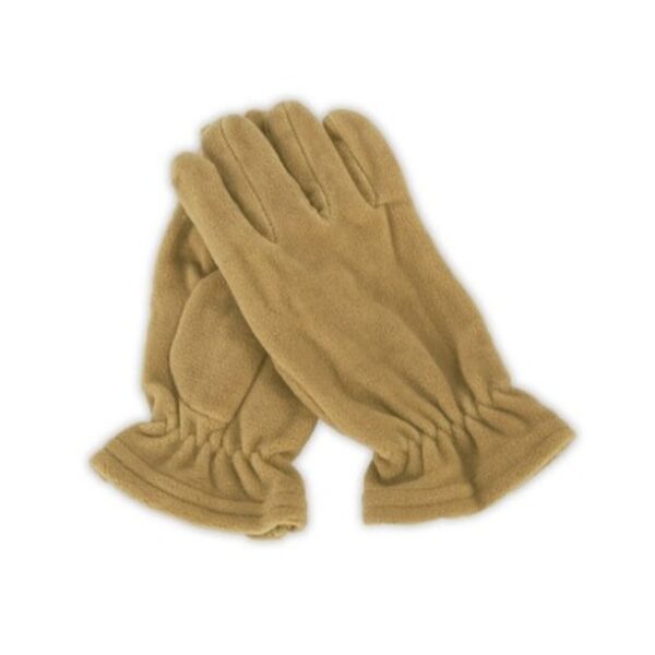 Bej Polar Kışlık Eldiven – Tam Parmak