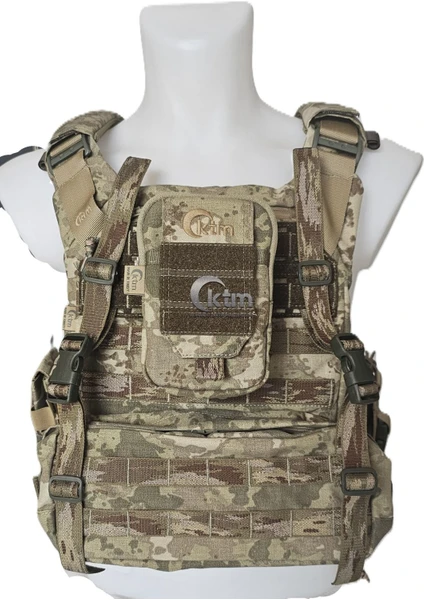 KTM Kuyak-Ata® TSK Kara Kuvvetleri Kamuflajı Model-4 Makinalı Tüfek Hücum Yeleği