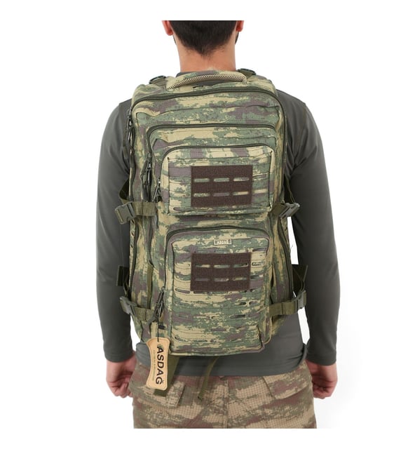 Cordura Su Geçirmez Sırt Çantası – 55 Litre (Kamuflaj)